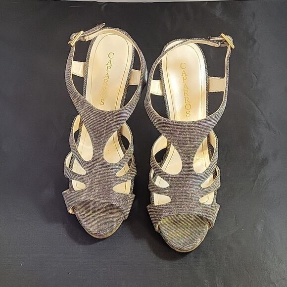 BRAND NEW CAPARROS  PADDED INSOLE SLINGBACK SANDALS G1 - Picture 2 of 13